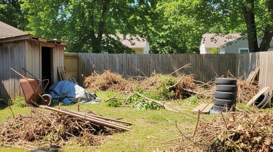 Yard Debris & Shed Removal